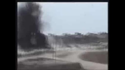 Неуспешен опит да се взриви американски танк от терористи