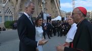 Папа Лъв XIV благослови най-високата кула на „Саграда Фамилия“