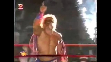 Monday Night Raw 29-4-96 Ultimate Warrior Vs Kane(тогава той още не носеше маската)
