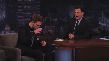 Robert Pattinson on Jimmy Kimmel Live Part 1