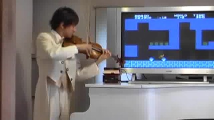 Super Mario Theme Song on a Violin 