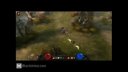 Diablo 3 - Witch Doctor Gameplay Footage (part 1 Of 2) (hd)