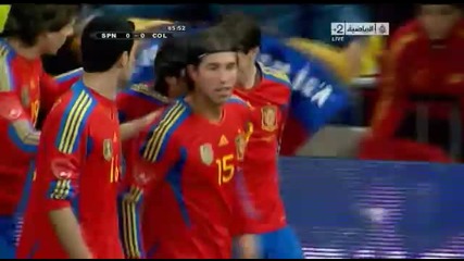 Spain 1 - 0 Colombia 