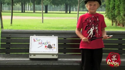 Малкия Хари Потър и вълшебната пръчица - Скрита камера