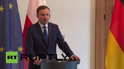 Germany: Polish president expresses fears over Ukrainian conflict escalation