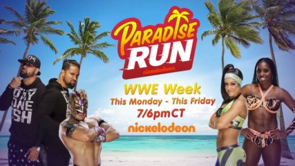 WWE Superstars appear on Nickelodeon's "Paradise Run"