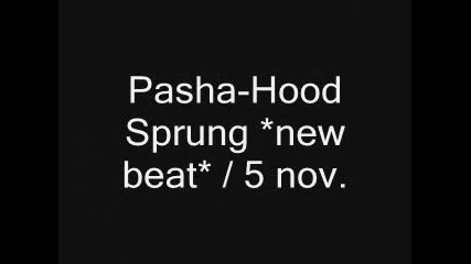 Pasha - Hood Sprung *new beat* 4 sale /up 5 