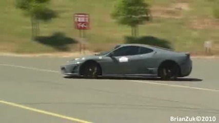 Ferrari 430 Scuderia Burnout 