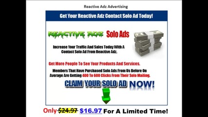 Reactive Adz Advertising Services