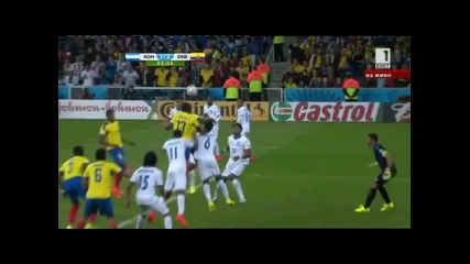 Мондиал 2014 - Хондурас 1:2 Еквадор - Обрат остави Еквадор в голямата игра!