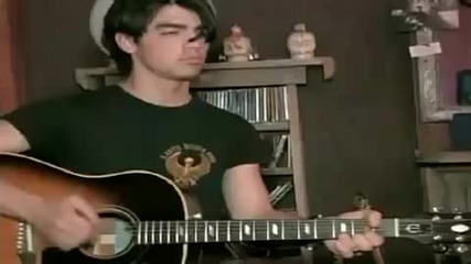 Jonas Brothers recording Fly with me
