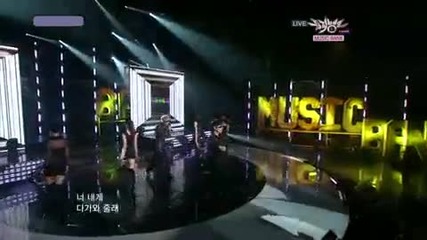 G.o (mblaq) & Nassun - O - Iwi - O ~ Music Bank - (sep.10.10) 