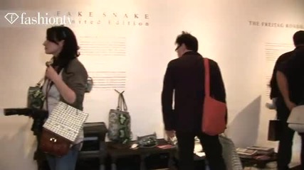 Ftv - Milan Fake Snake Bags, Freitag Reference 10 Corso Como, Design Week 2011
