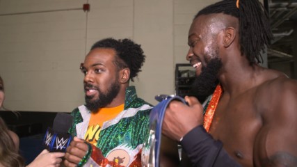 The New Day plan to pop some bottles to celebrate their title defense: WWE.com Exclusive, Sept. 16, 2018