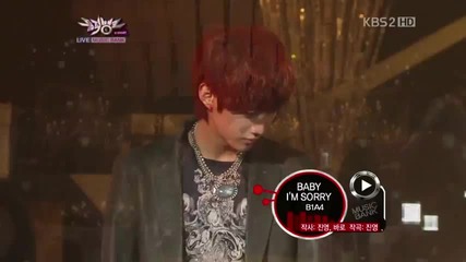 B1a4 - This Time is Over + Baby I'm Sorry @ Music Bank (16.03.2012)