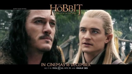 Хобит 3: Тв Реклама " King " tv spot The Hobbit The Battle of the Five Armies [ hd ]