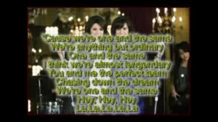 Selena & Demi - One and the same (karaoke)