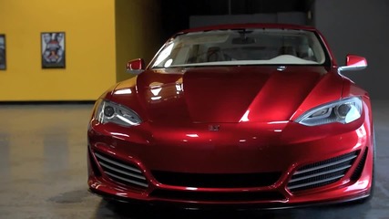 Tesla Model S Fully Tuned by Saleen Foursixteen
