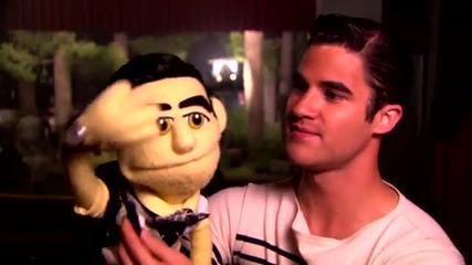 Behind The Scenes- -puppet Master- - Glee