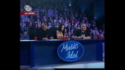 Music idol 3 - Кино Концерт - Изпълнението на Александра 20.04.2009