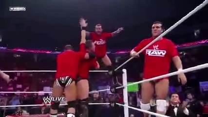 Cm punk целува Alberto Del Rio xd