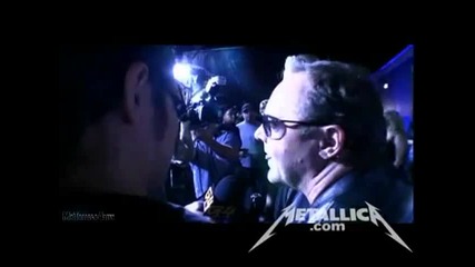 Metallica - Interview On The Black Carpet - Santa Monica [november 4, 2010]