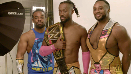Kofi Kingston poses for his first photo shoot as WWE Champion: WWE.com Exclusive, April 7, 2019
