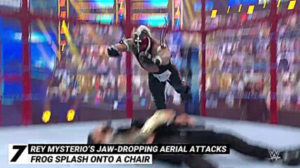 Rey Mysterio’s jaw-dropping aerial attacks: WWE Top 10, Sept. 16, 2021