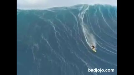 Worlds biggest wave ever surfed