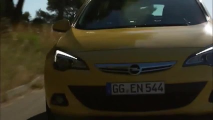 2012 Opel Astra Gtc on the Road