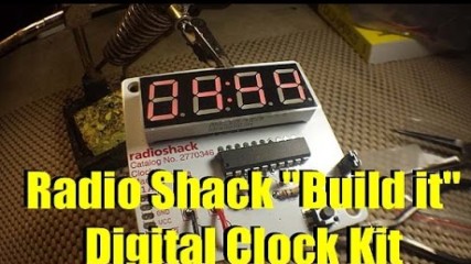 Radio Shack Digital Clock Kit