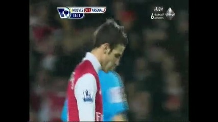 Wolves vs Arsenal 0:2 - First Half 