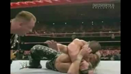 Shawn Michaels vs John Cena - 23/4/2007 - Wwe Raw 4/4 