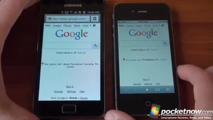 Galaxy S Ii vs. iphone 4