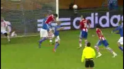 Italy vs Paraguay 1 - 1 2010 World Cup 