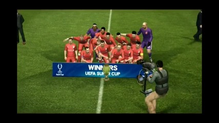 Become a Legend || Pes 2012|| Liverpool Champion Super Cup!