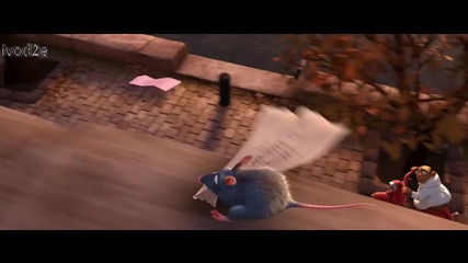 Хитрият плъх - Екшън сцена - Ratatouille 