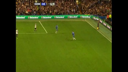 Chelsea 1 - 1 Fulham (drogba) 