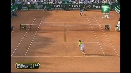Nadal vs Djokovic Rome 2009 2/2 