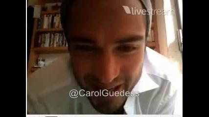 Poncho Hablando de Dulce na twitcam 