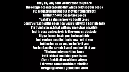 2pac & Mobb Deep Feat Nass & Obie Trice - 3 Messages + текст