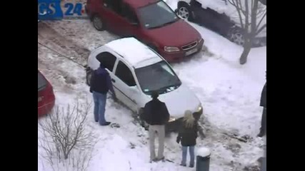 Как се вади кола от снега