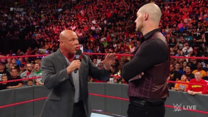 Roman Reigns confronts Constable Baron Corbin about Brock Lesnar: Raw, Aug. 6, 2018