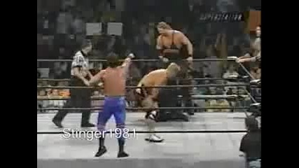 Chris Benoit Dustin Rhodes Sid Vicious vs Jeff Jarrett Scott Hall Kevin Nash 12 9 1999 Wcw Nitro 