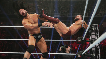 Drew McIntyre sends Finn Bálor flying across the ring with belly-to-belly throw: WWE TLC 2018 (WWE Network Exclusive)