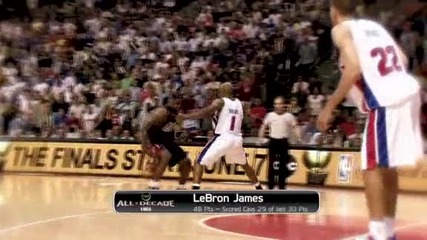 Lebron James 2007 playoff performance 