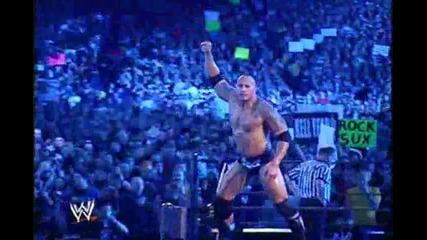 The Rock vs Stone Cold Wrestlemania 19 Part 1_3