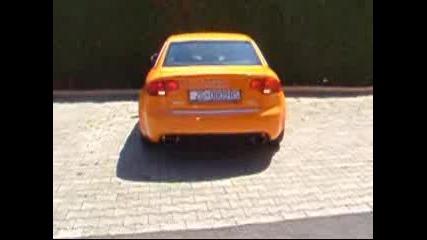 Audi Rs4 V8 with full Milltek Sport exhaust fitted 