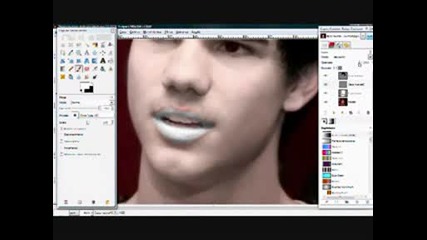 Taylor Lautner as a Vampire