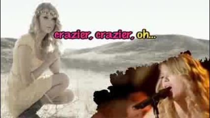Taylor Swift - Crazier [karaoke/instrumental]